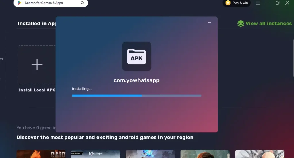 How to Download Yowhatsapp for PC Window 7/8/10 6 Download Bluestack for PC
