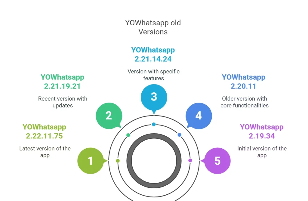 YOWhatsapp old Versions
